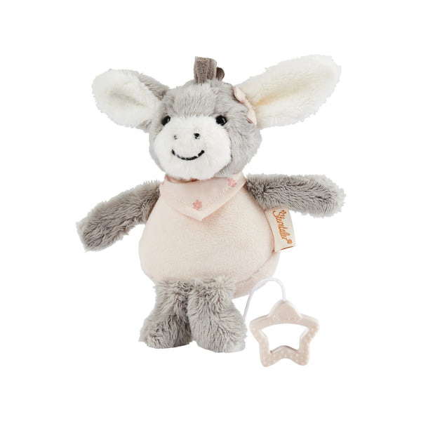 Sterntaler Spieluhr klein, Esel Emmi Girl in rosa, 19cm
