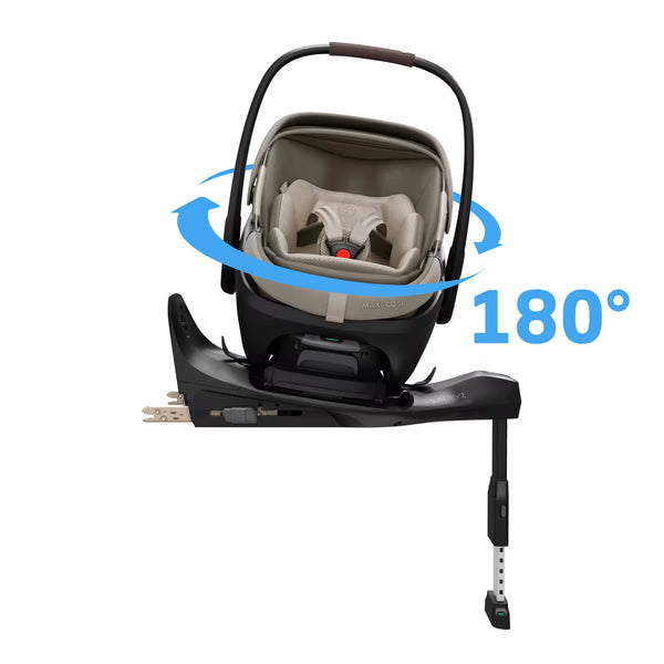 Maxi Cosi Coral Slide Pro i-Size Babyschale Sapphire Sand