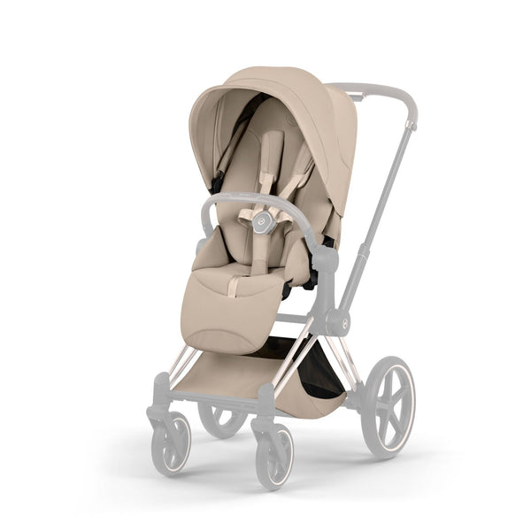 Cybex E-Priam 5.0 Style Rosegold / Cozy Beige