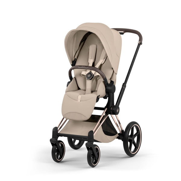Cybex E-Priam 5.0 Style Rosegold / Cozy Beige