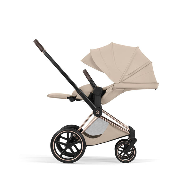 Cybex E-Priam 5.0 Style Rosegold / Cozy Beige