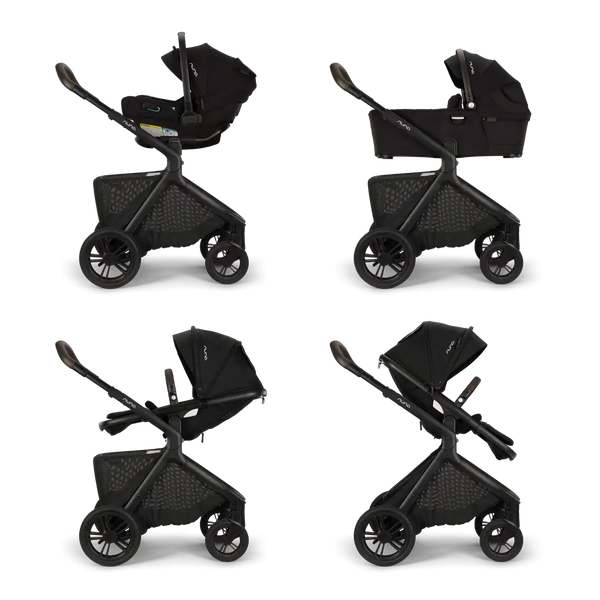 Nuna Demi Icon 4in1 Caviar + Zubehör