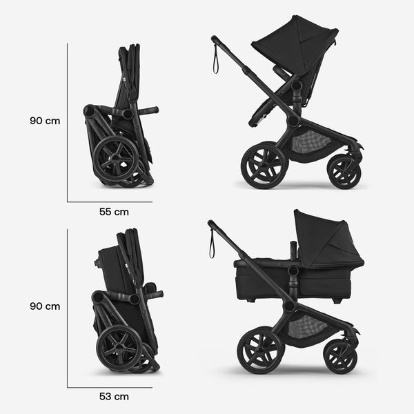 Bugaboo Fox 5 Renew Moon Grey 5in1 Set (BeSafe)