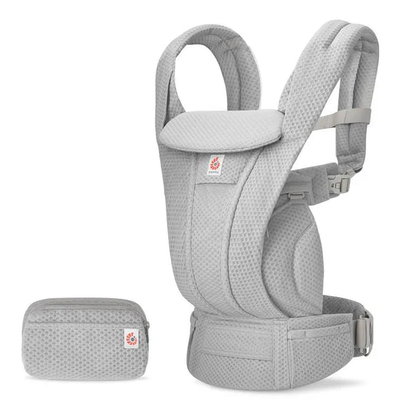 Omni Deluxe Babytrage Pearl Grey Mesh