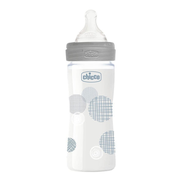 CHICCO WELL BEING 240ml GRAU
0m+